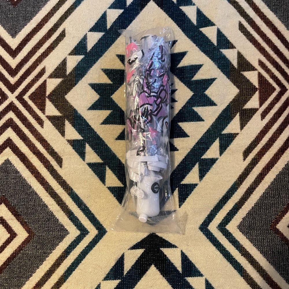 NIB Kuromi Colorful Auto-Open/Close Umbrella